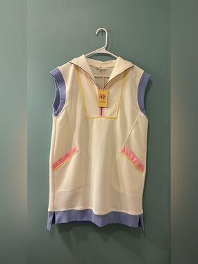 NWT … ENTRO “Size: M” Textured Mini Dress